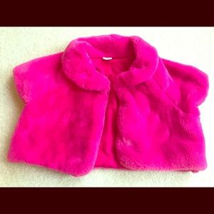 Gymboree Faux Fur shrug